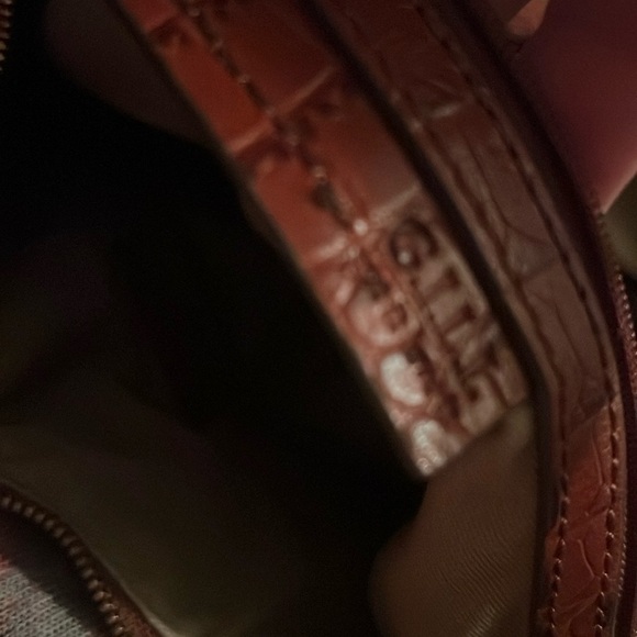 GILI alligator bag large bag zippered closure shoulder bag - Picture 2 of 12